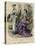 Princess Lind Dress 1880-E Thirion-Stretched Canvas