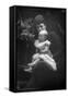 Princess Louise (1867-193) with Her Daughter Princess Alexandra (1891-195), 1893-W&d Downey-Framed Stretched Canvas