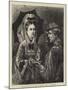 Princess Louise and the Queen's Prizeman, a Sketch at Wimbledon-Francis S. Walker-Mounted Giclee Print