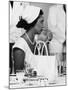 Princess Margaret at Luncheon During Her East Africa Tour in 1956-null-Mounted Photographic Print