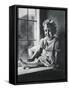 Princess Margaret at St Paul's Waldenbury, Hampshire, 1932-null-Framed Stretched Canvas