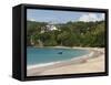 Princess Margaret Beach, Bequia, St. Vincent Grenadines, West Indies, Caribbean, Central America-Richardson Rolf-Framed Stretched Canvas