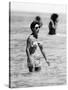 Princess Margaret on Holiday in Mustique Roddy Llewellyn is Staying on the Same Island-null-Stretched Canvas