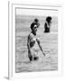 Princess Margaret on Holiday in Mustique Roddy Llewellyn is Staying on the Same Island-null-Framed Photographic Print