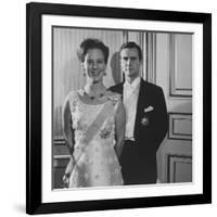 Princess Margrethe II and Her Husband Prince Henrik-Carlo Bavagnoli-Framed Premium Photographic Print