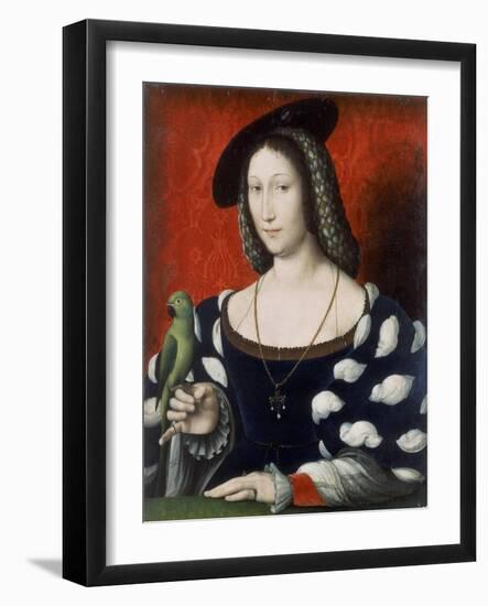 Princess Marguerite of Angouleme, C.1530-Jean Clouet-Framed Giclee Print