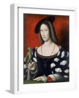 Princess Marguerite of Angouleme, C.1530-Jean Clouet-Framed Giclee Print