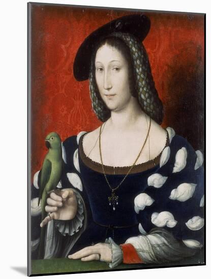 Princess Marguerite of Angouleme, C.1530-Jean Clouet-Mounted Giclee Print