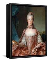 Princess Marie Adélaïde of France (1732-180)-Jean-Marc Nattier-Framed Stretched Canvas