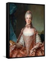 Princess Marie Adélaïde of France (1732-180)-Jean-Marc Nattier-Framed Stretched Canvas