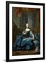 Princess Marie Adélaïde of France (1732-180)-Jean-Marc Nattier-Framed Giclee Print