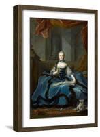 Princess Marie Adélaïde of France (1732-180)-Jean-Marc Nattier-Framed Giclee Print