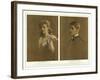 Princess Mary and the Prince of Wales-Sir John Lavery-Framed Giclee Print