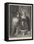 Princess Mary of Cambridge (Duchess of Teck) as a Child, in the Victorian Exhibition-Edwin Landseer-Framed Stretched Canvas