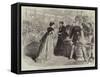 Princess Mary of Teck Distributing the Prizes of the Royal Botanic Society, Regent's Park-null-Framed Stretched Canvas