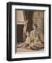 Princess Mary, Viscountess Lascelles, with her two sons, Gerald and George, 1926 (1935)-Unknown-Framed Photographic Print