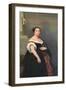 Princess Mathilde (1820-1904) (Oil on Canvas)-Ary Scheffer-Framed Giclee Print