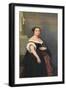 Princess Mathilde (1820-1904) (Oil on Canvas)-Ary Scheffer-Framed Giclee Print