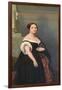 Princess Mathilde (1820-1904) (Oil on Canvas)-Ary Scheffer-Framed Giclee Print