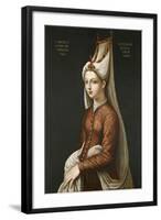 Princess Mihrimah Sultan (1522-1578), Daughter of the Emperor Suleiman I-null-Framed Giclee Print