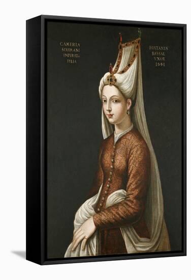 Princess Mihrimah Sultan (1522-1578), Daughter of the Emperor Suleiman I-null-Framed Stretched Canvas