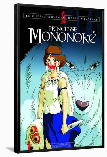 Princess Mononoke - French Style-null-Framed Poster