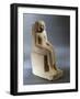 Princess Nefret-Jabet, Daughter of Cheops, Limestone Statue, from Mastaba of Nefret-Jabet at Giza-null-Framed Giclee Print