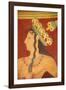 Princess of Lilies Fresco-Bruno Morandi-Framed Photographic Print