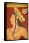 Princess of Lilies Fresco-Bruno Morandi-Framed Stretched Canvas