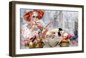 Princess of Pop-Leslie Ditto-Framed Art Print