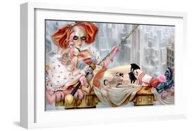 Princess of Pop-Leslie Ditto-Framed Art Print