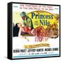 Princess of the Nile, from Left: Debra Paget, Jeffrey Hunter, 1954-null-Framed Stretched Canvas