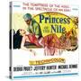 Princess of the Nile, from Left: Debra Paget, Jeffrey Hunter, 1954-null-Stretched Canvas