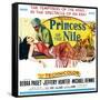 Princess of the Nile, from Left: Debra Paget, Jeffrey Hunter, 1954-null-Framed Stretched Canvas