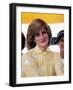 Princess of Wales at St Johns Ambulance Regional Centre at Alice Springs Australia Princess Diana-null-Framed Photographic Print