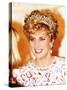 Princess of Wales in Korea Princess Diana November 1992-null-Stretched Canvas