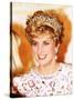 Princess of Wales in Korea Princess Diana November 1992-null-Stretched Canvas