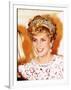 Princess of Wales in Korea Princess Diana November 1992-null-Framed Photographic Print