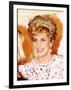 Princess of Wales in Korea Princess Diana November 1992-null-Framed Photographic Print