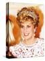 Princess of Wales in Korea Princess Diana November 1992-null-Stretched Canvas