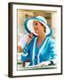 Princess of Wales on Her 1992 Tour of Egypt May 1992-null-Framed Photographic Print