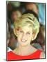 Princess of Wales Visits Rehabilitation Centre in Sydney November 1996-null-Mounted Photographic Print