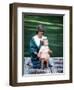 Princess of Wales with William in New Zealand, April 1983-null-Framed Photographic Print