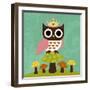 Princess Owl-Nancy Lee-Framed Art Print