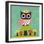 Princess Owl-Nancy Lee-Framed Art Print