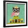 Princess Owl-Nancy Lee-Framed Art Print