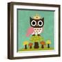 Princess Owl-Nancy Lee-Framed Art Print