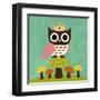 Princess Owl-Nancy Lee-Framed Art Print