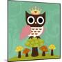 Princess Owl-Nancy Lee-Mounted Art Print