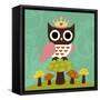 Princess Owl-Nancy Lee-Framed Stretched Canvas